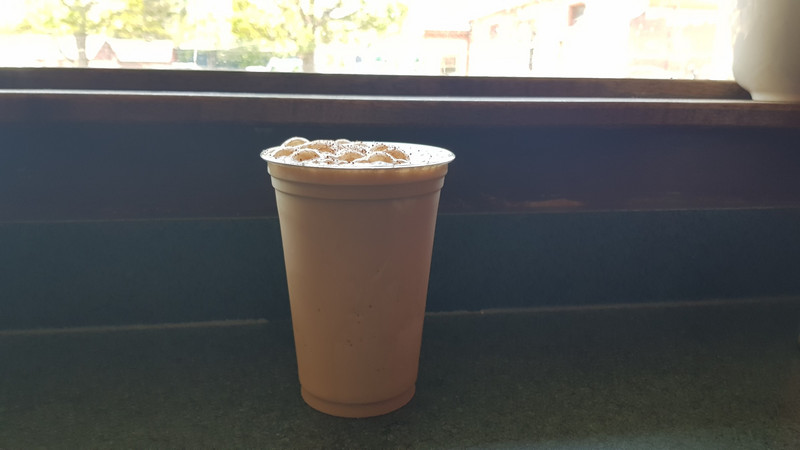 Kaffeepause in Flagstaff.
