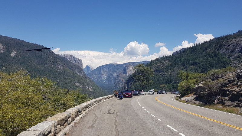 Fahrt nach Yosemite Valley.