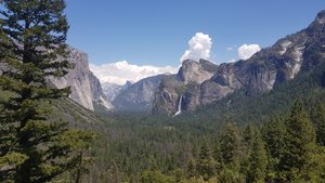 Fahrt nach Yosemite Valley.