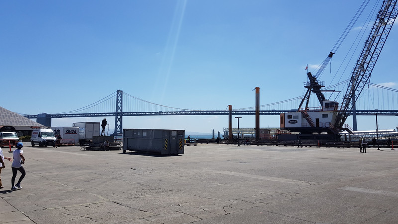 Die Oakland Bay Bridge.