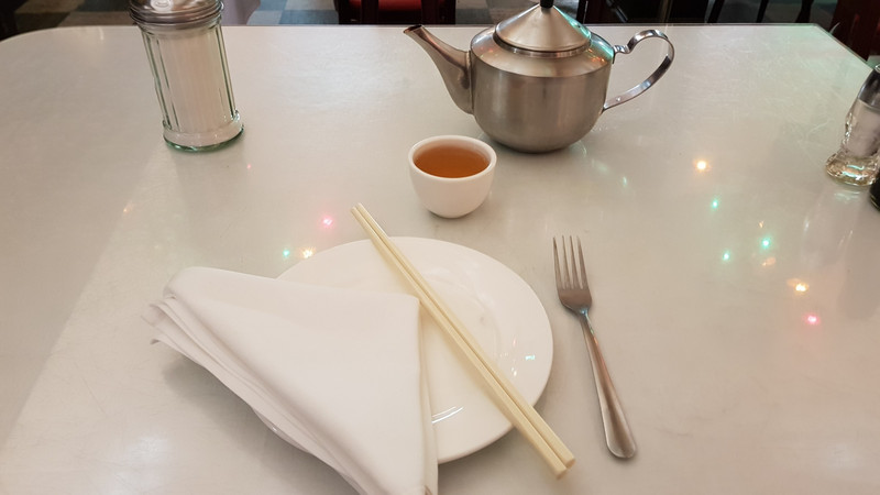 Tee im chinesischen Restaurant.