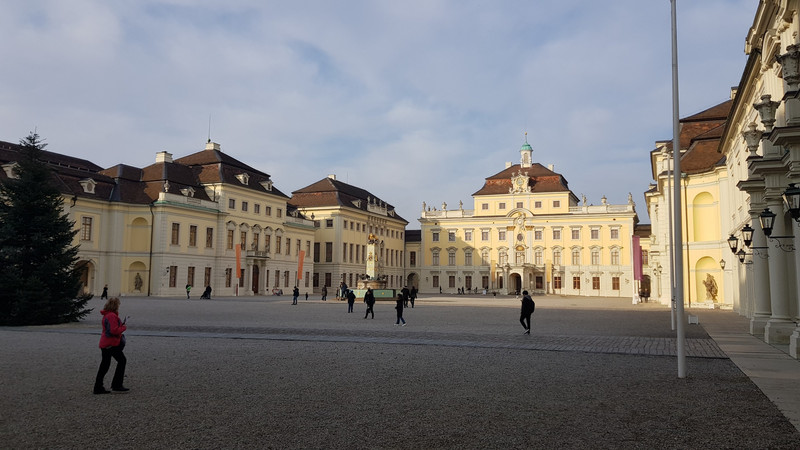Besuch von Schloss Ludwigsburg.