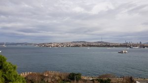 Blick auf den Bosporus.