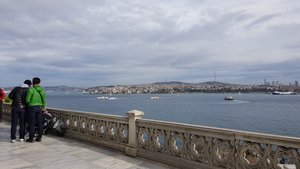 Blick auf den Bosporus.