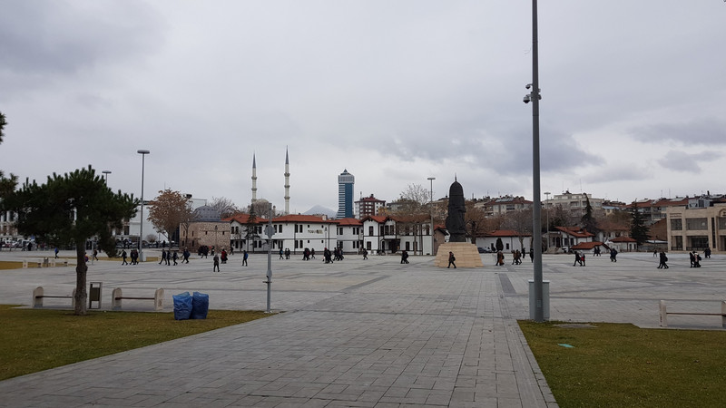 Zentraler Platz von Konya.