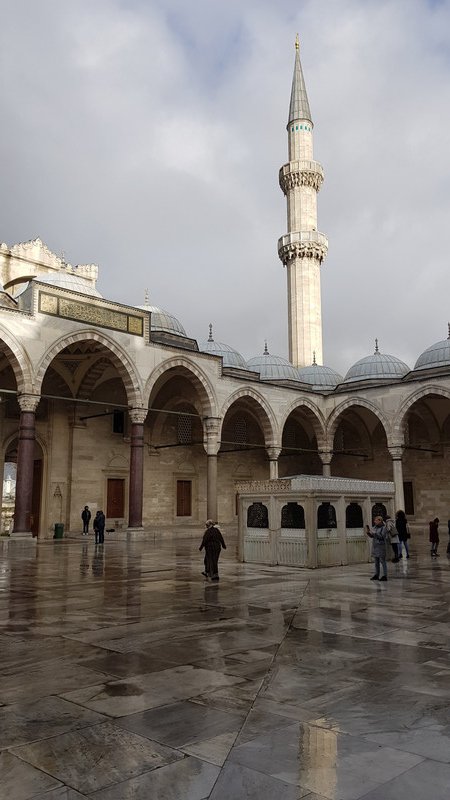 Die Suleymaniye Moschee.