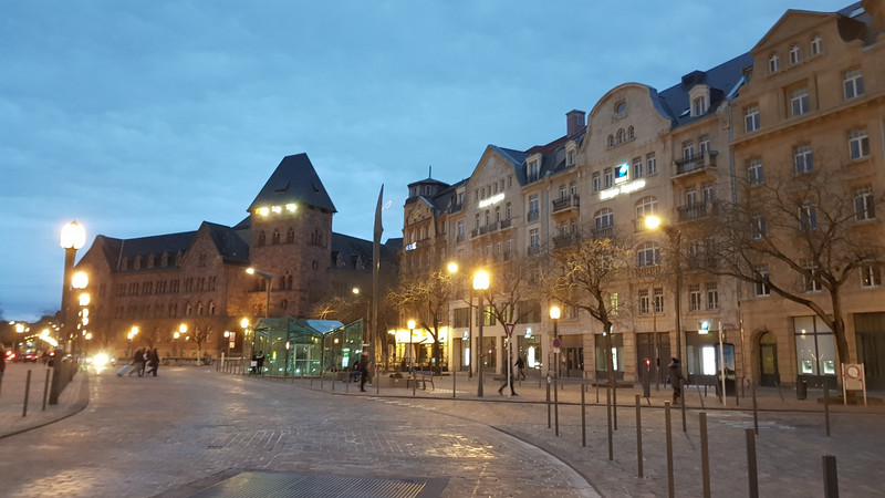 Das imperiale Viertel von Metz.