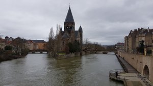 Spaziergang durch Metz.