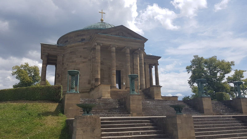 Besuch der Grabkapelle auf dem Württemberg.