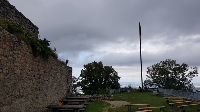 Besuch der Festungsanlage Hohenneuffen.