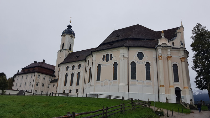 UNESCO Welterbe Wieskirche im Pfarrwinkel.