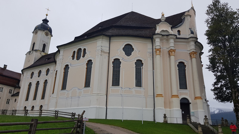 UNESCO Welterbe Wieskirche im Pfarrwinkel.
