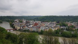 Spaziergang durch Wasserburg am Inn.