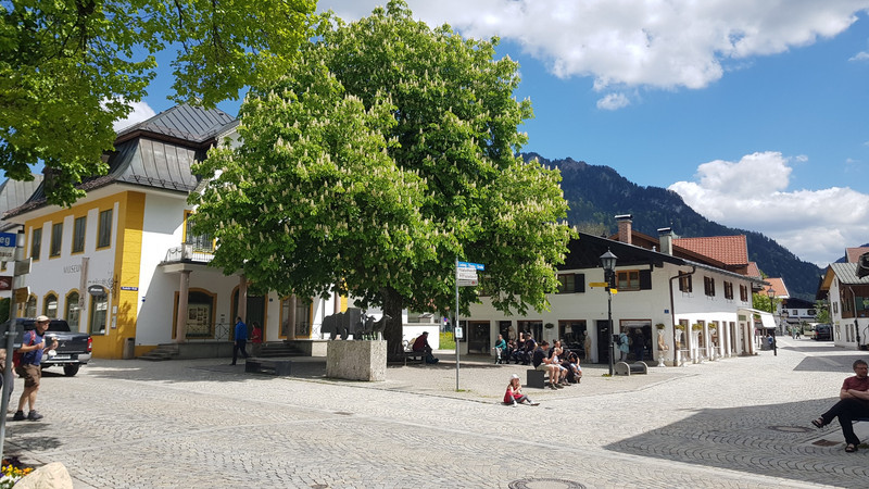 In Oberammergau.