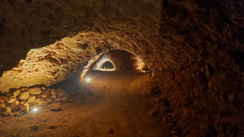 Die ehemals römischen Goldminen von Las Medulas.