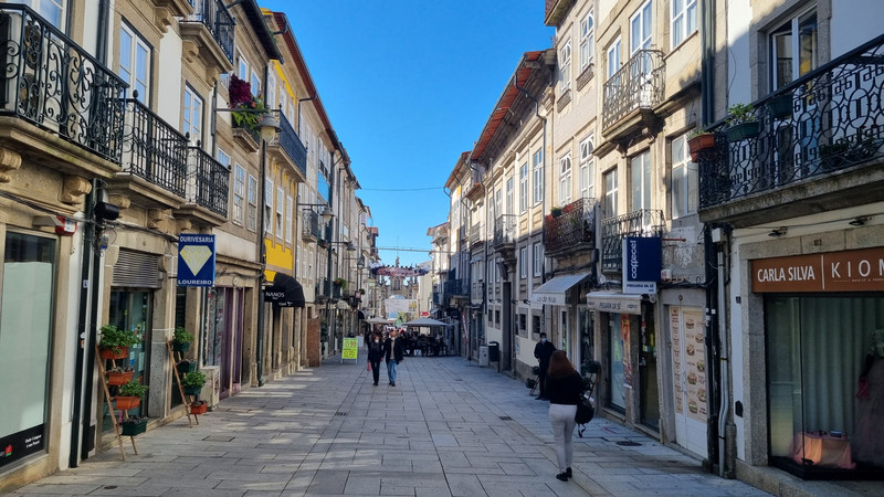Spaziergang durch Braga.