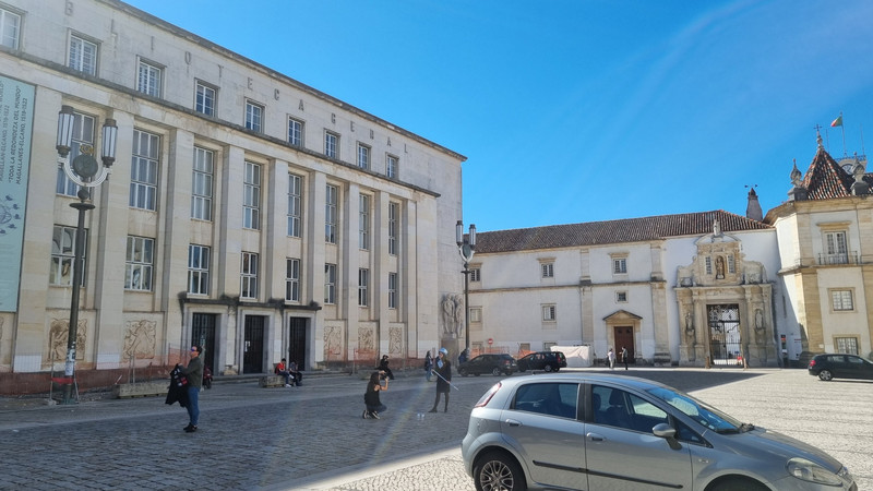 Spaziergang durch die alte Universitätsstadt Coimbra.