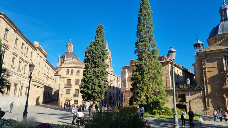 Spaziergang durch Salamanca.