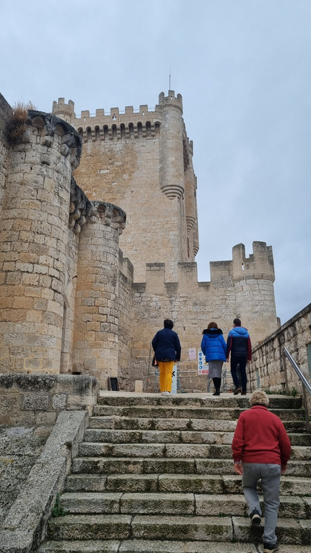 Besuch des Castillo de Penafiel.