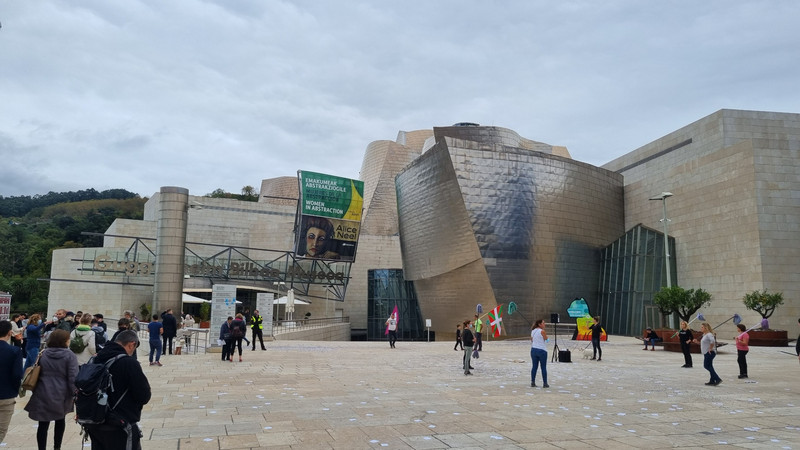 Das Guggenheim Museum in Bilbao.