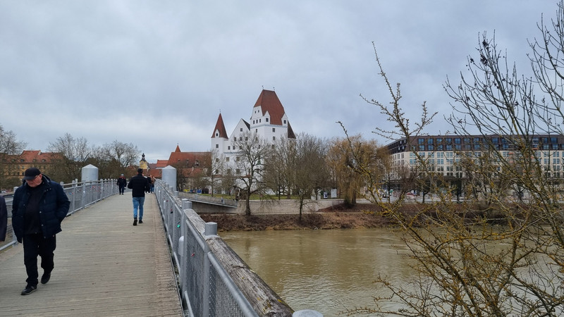 Spaziergang durch Ingolstadt.