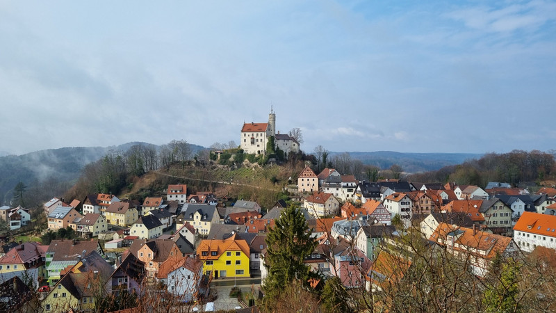 Besuch von Gößweinstein in der Fränkischen Schweiz.