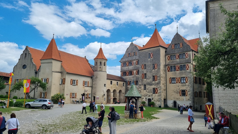Besichtigung von Burg Harburg.