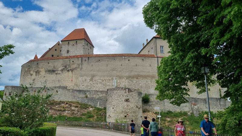 Besichtigung von Burg Harburg.