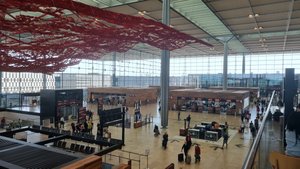 Der neue Flughafen BER.