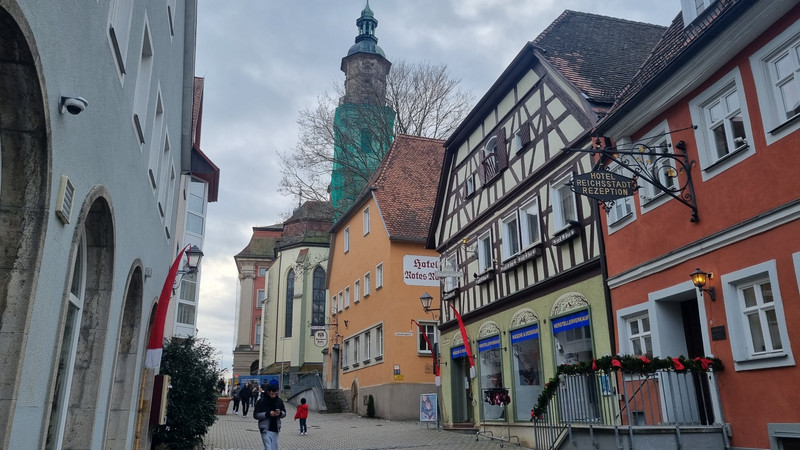 Spaziergang durch Bad Windsheim.