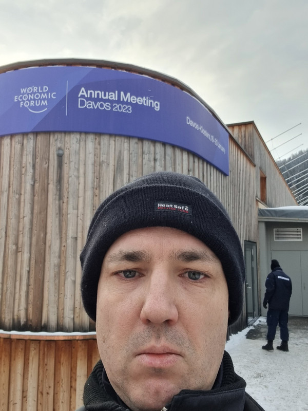 Einen Tag nach Ende des World Economic Forum in Davos.