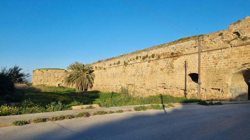 Die venezianischen;Mauern von Famagusta.