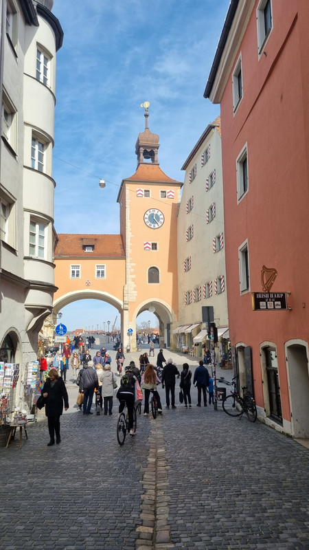 Spaziergang durch Regensburg inklusive Walhalla.