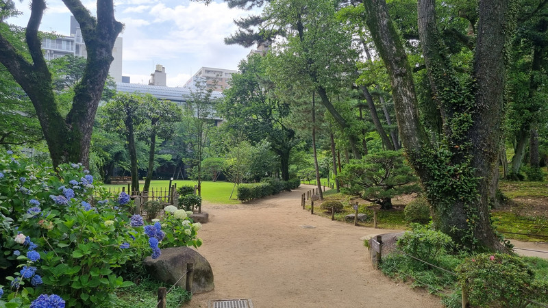Im Shukkei-en Park von Hiroshima.