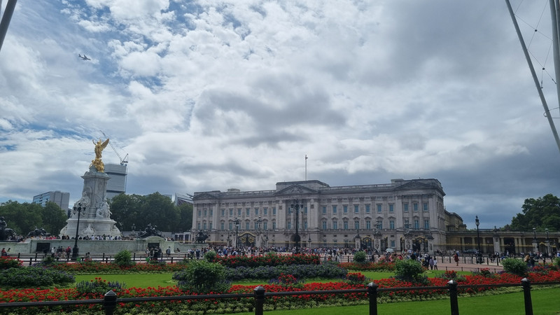 Spaziergang von Westminster zum Buckingham Palace.