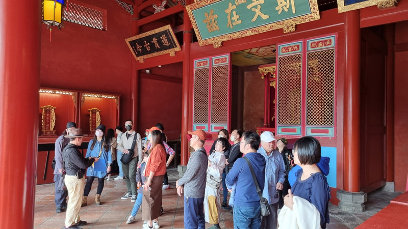 Der Konfuzius Temple.