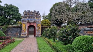 Besuch der Zitadelle von Hue.