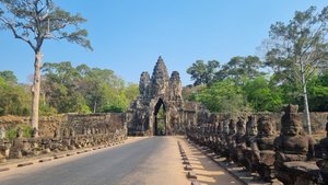 Südtor von Angkor Wat.