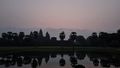 Sonnenaufgang in Angkor Wat.
