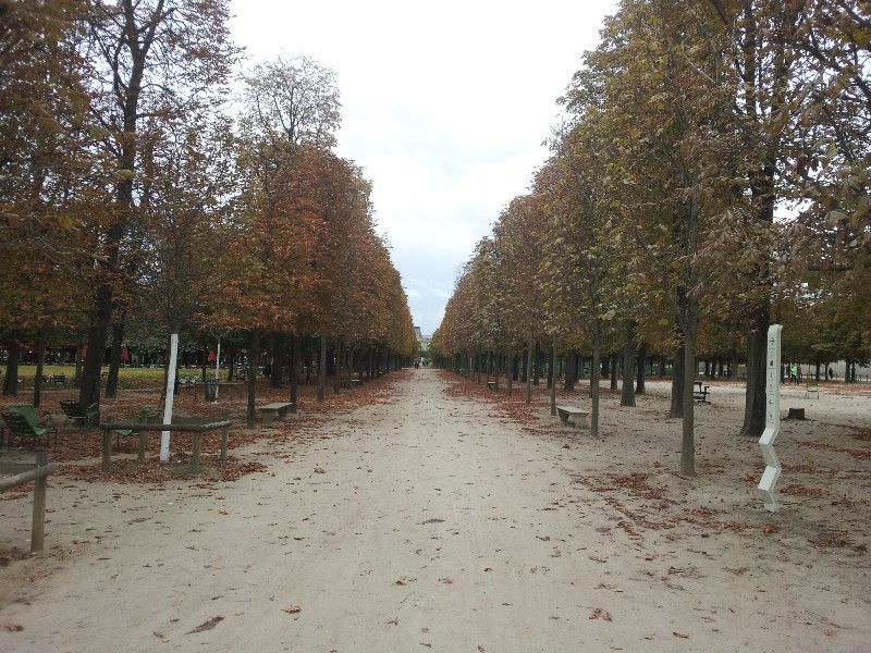 In den Jardin des Tuileries.