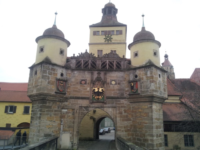Das Ellinger Tor in Weißenburg.