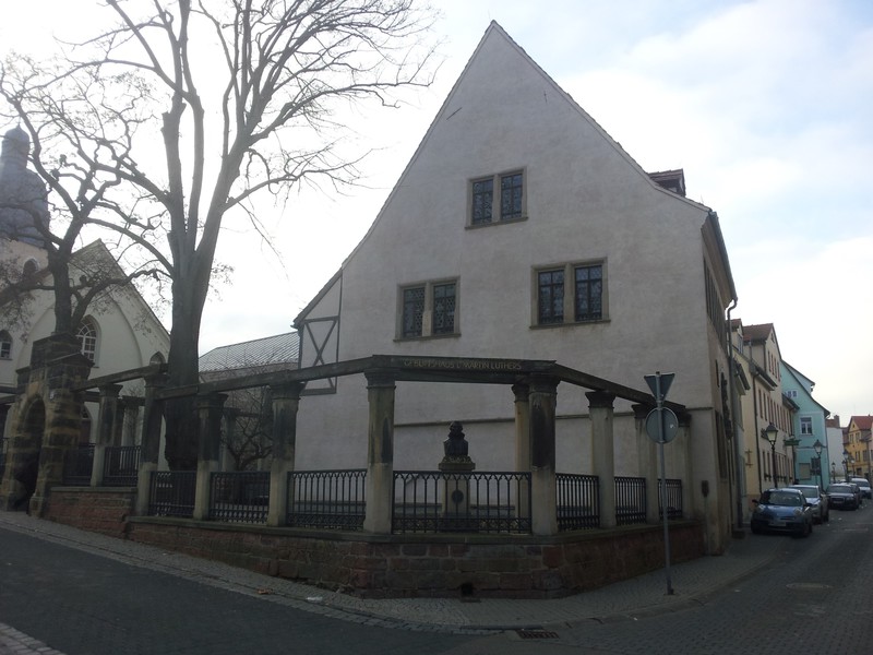 Geburtshaus von Martin Luther.