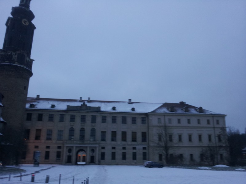 Das Stadtschloss von Weimar.