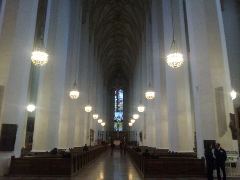 In der Frauenkirche.