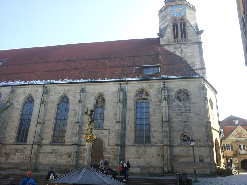 Die Stiftskirche.