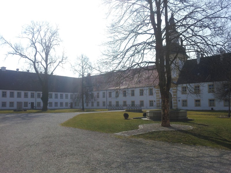 Der Innenhof des Alten Schlosses.