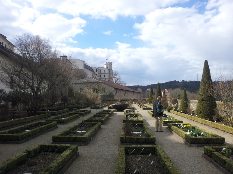 Der Bastionsgarten auf der Willibaldsburg.