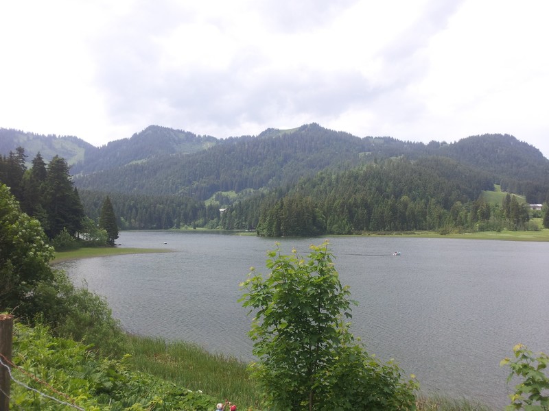 Am Spitzingsee.