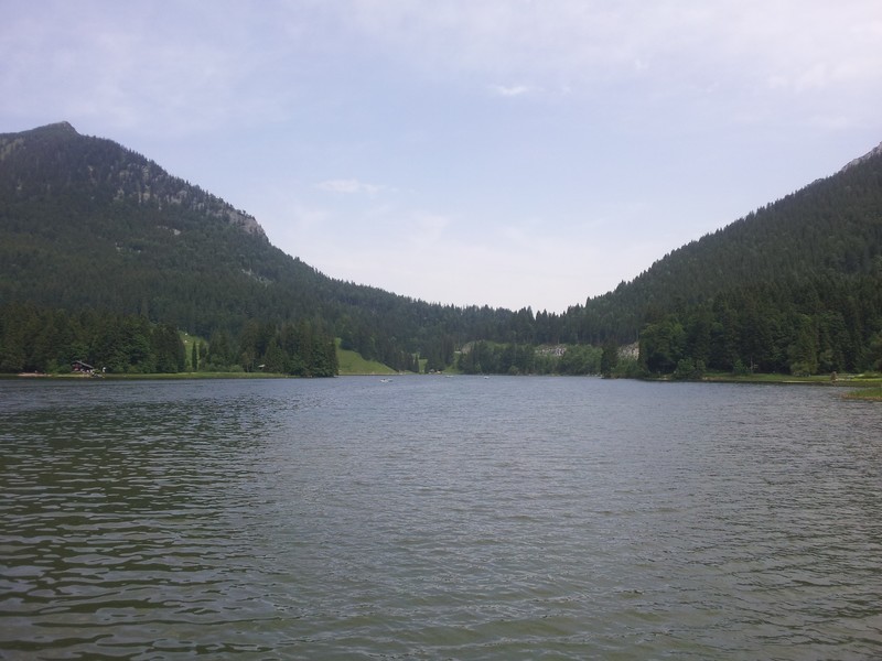 Am Spitzingsee.