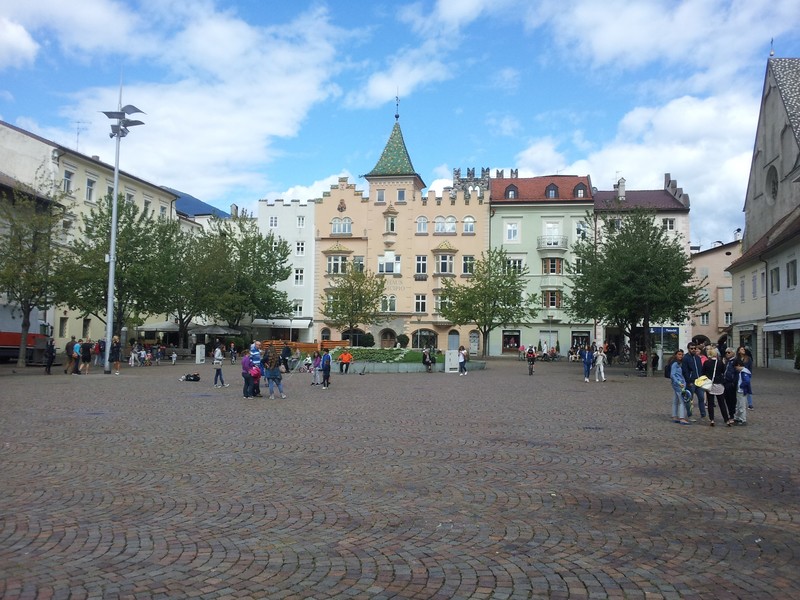 Marktplatz von Brixen.